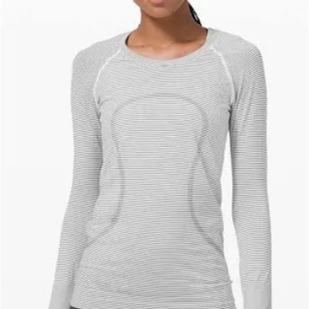 Lululemon striped swiftly tech